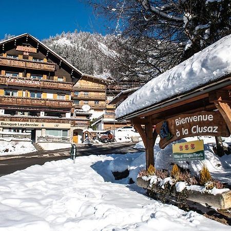 Hotel La Montagne La Clusaz Exteriér fotografie