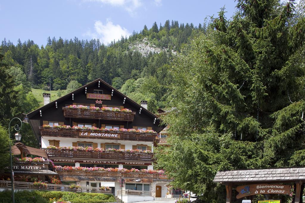 Hotel La Montagne La Clusaz Exteriér fotografie