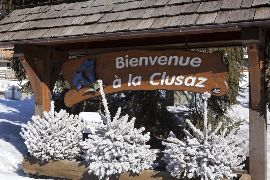 Hotel La Montagne La Clusaz Exteriér fotografie