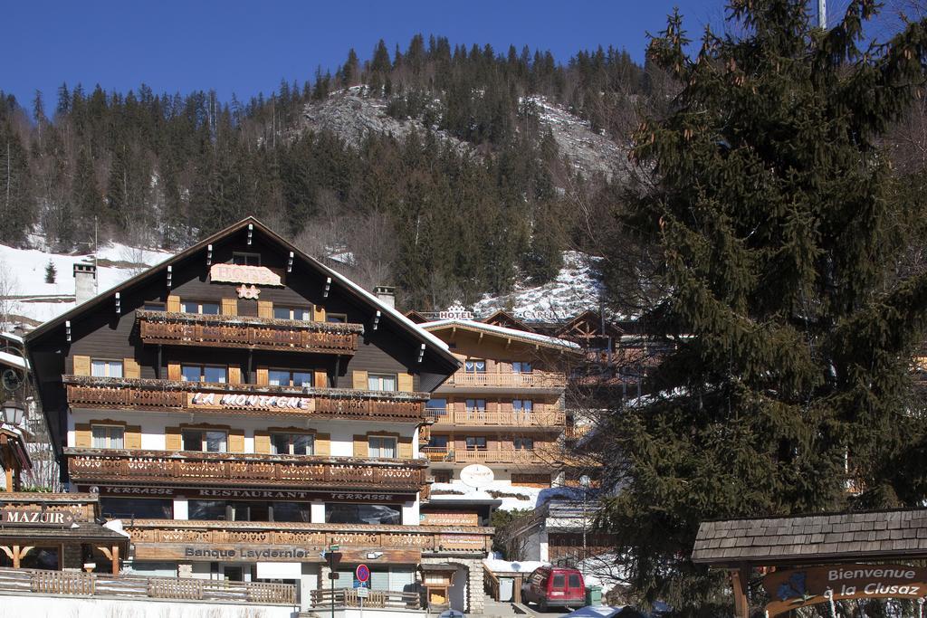 Hotel La Montagne La Clusaz Exteriér fotografie