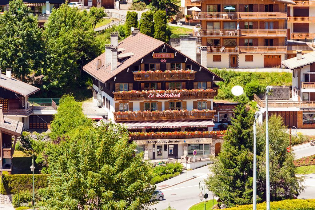 Hotel La Montagne La Clusaz Exteriér fotografie