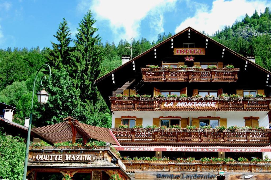 Hotel La Montagne La Clusaz Exteriér fotografie