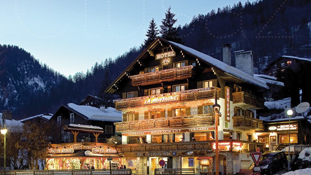 Hotel La Montagne La Clusaz Exteriér fotografie