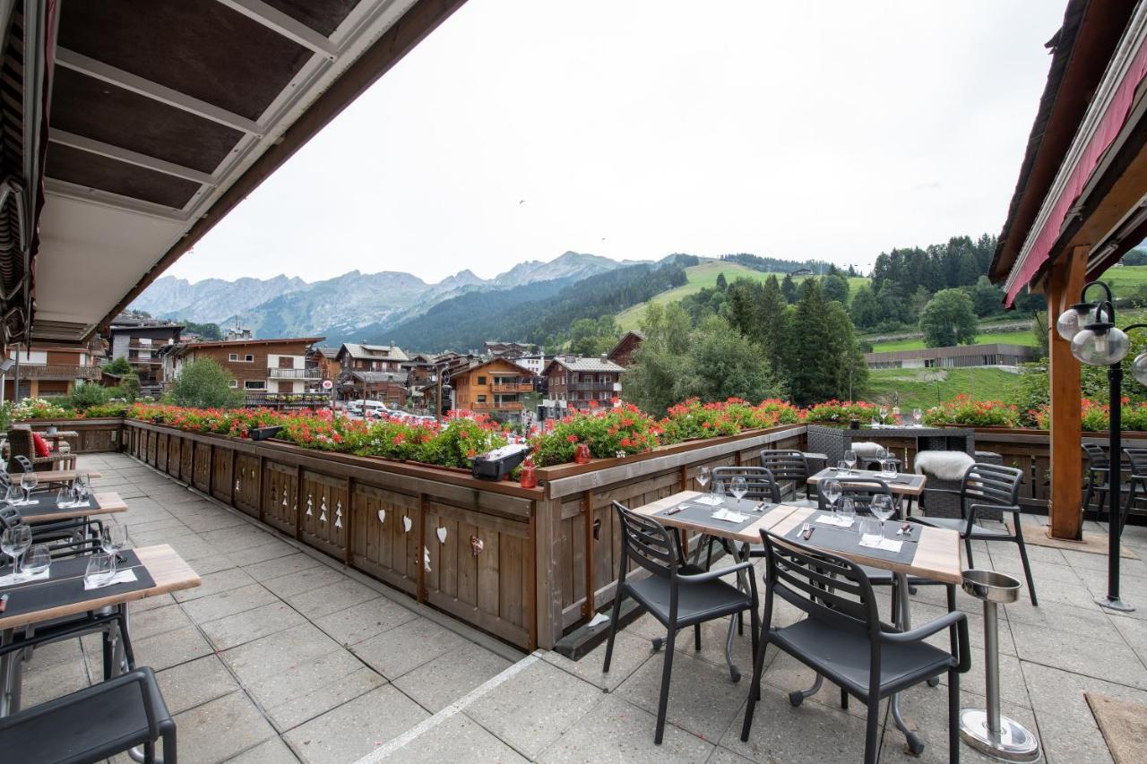 Hotel La Montagne La Clusaz Exteriér fotografie