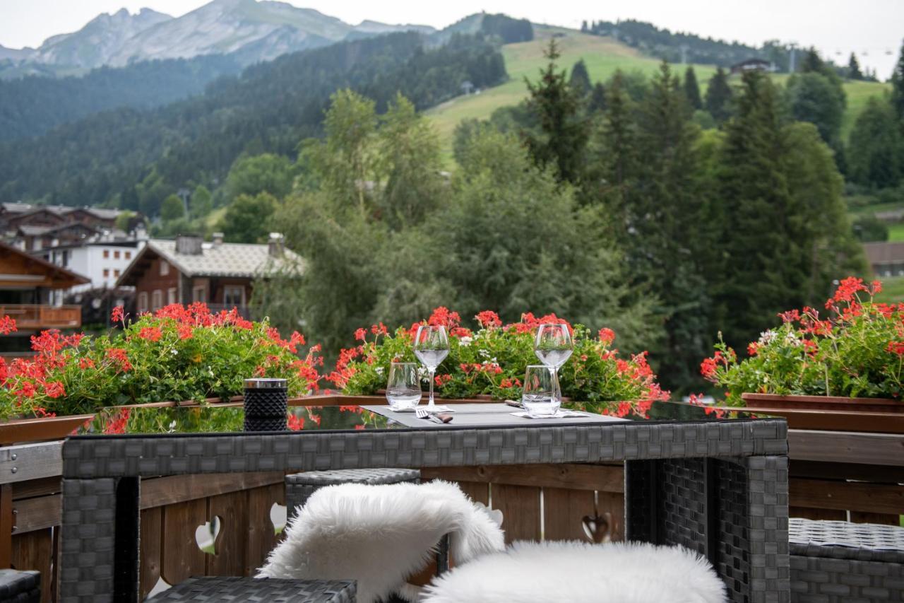 Hotel La Montagne La Clusaz Exteriér fotografie